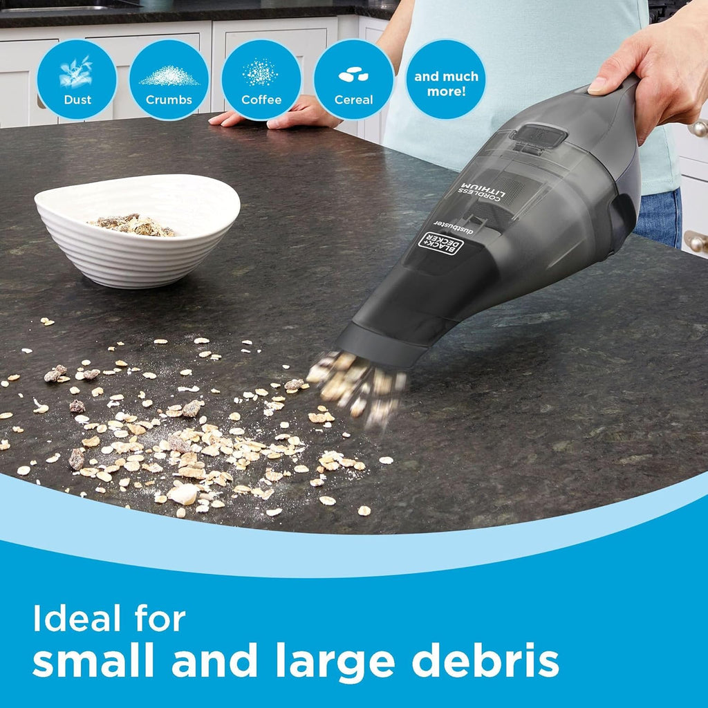BLACK+DECKER Dustbuster Dry 3.6V Cordless Handheld Vacuum