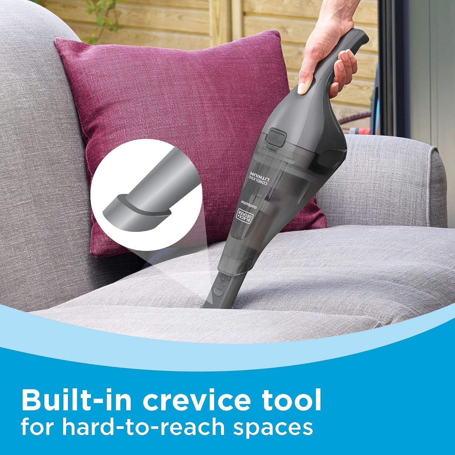 BLACK+DECKER Dustbuster Dry 3.6V Cordless Handheld Vacuum